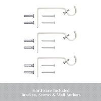 Kenney Designer Collection™  Ariel 3/4 IN Adjustable Curtain Rod