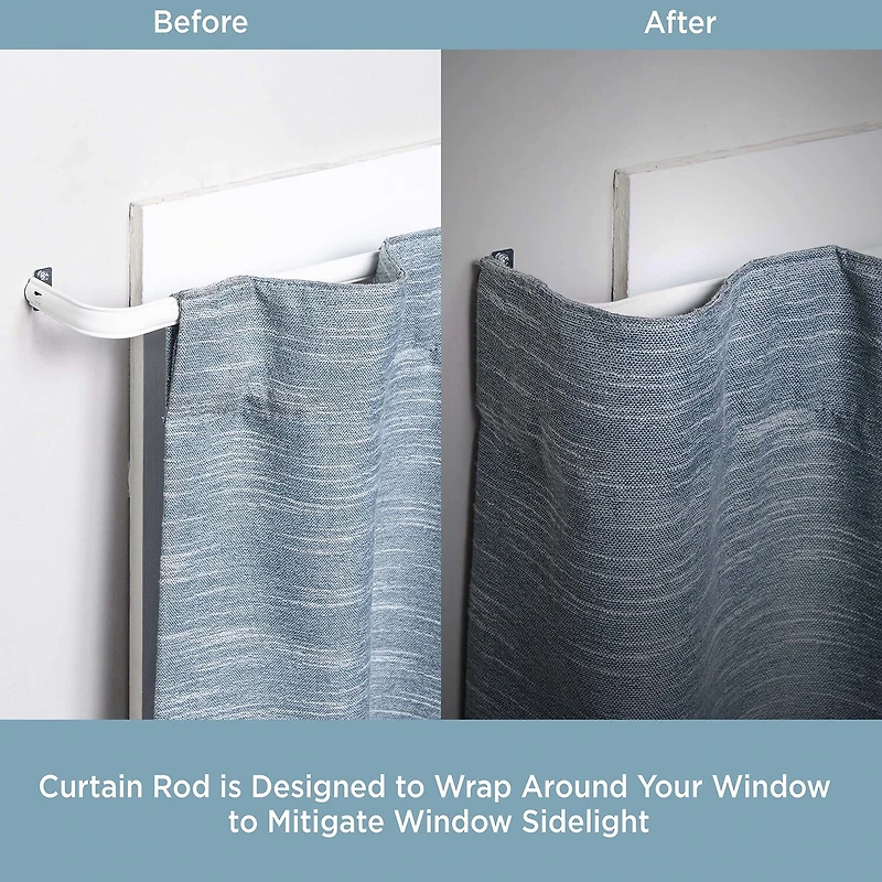 Kenney Superior Hold Premium Lockseam 1 Adjustable Curtain Rod