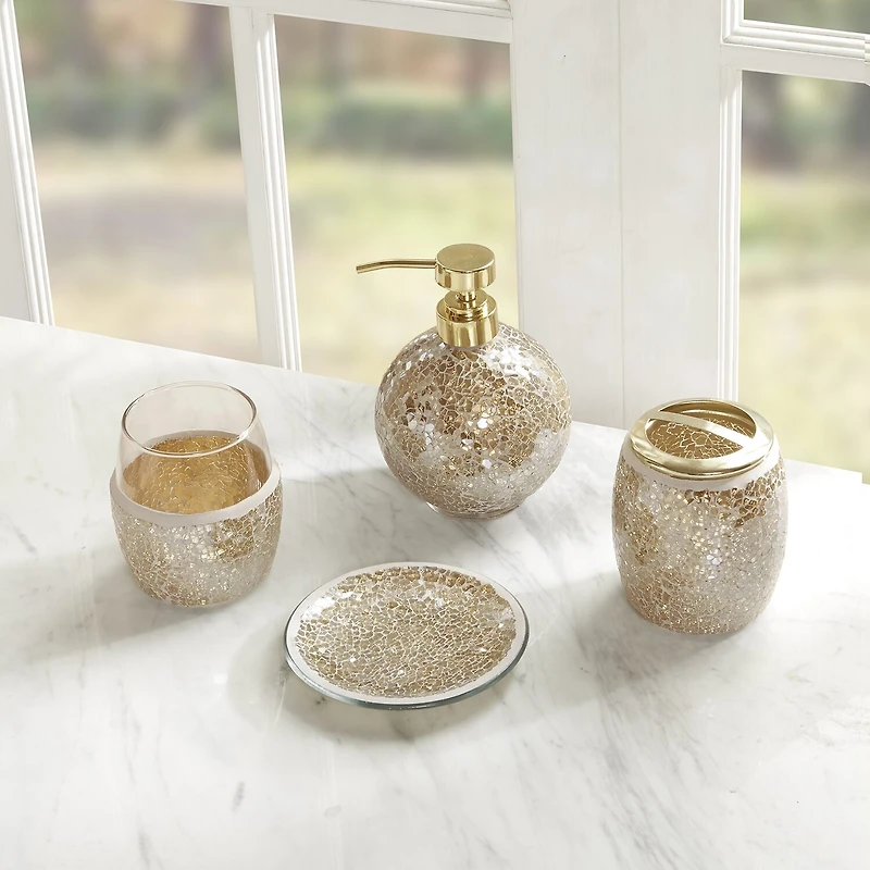 Madison Park Mosiac 4-pc. Bath Accessory Sets