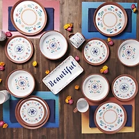 Mesa Mia Chapala 12-pc. Stoneware Dinnerware Set