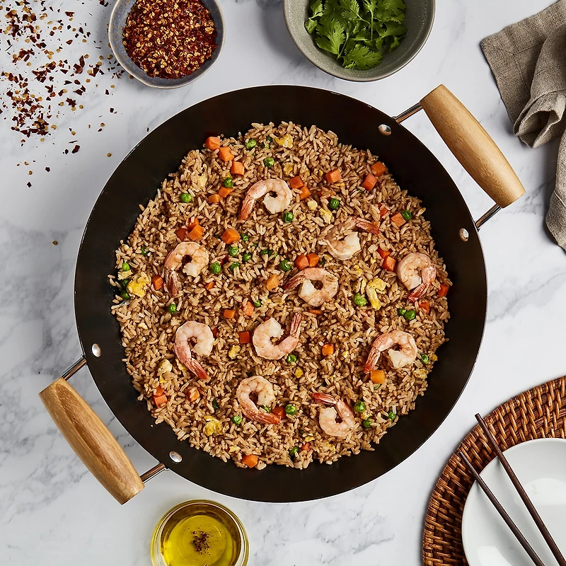 Infuse Carbon Steel 14" Non-Stick Wok