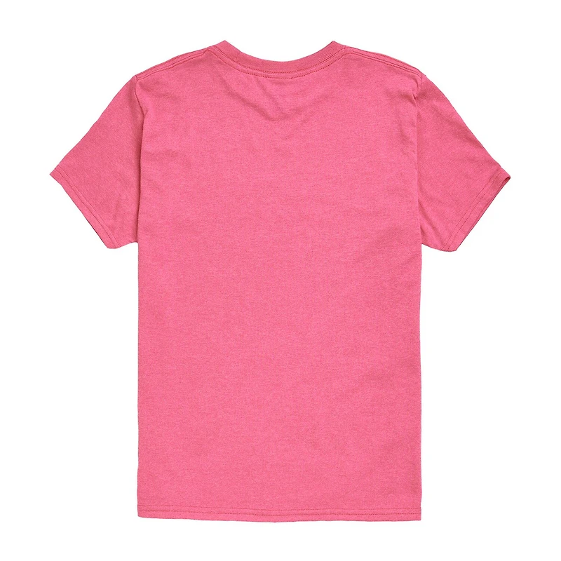 Boo Big Kid Girls Crew Neck Short Sleeve Barbie T-Shirt