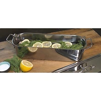 Design Imports Stainless Steel Fish Poacher