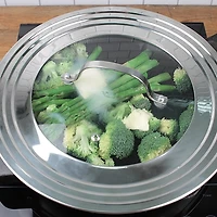 Design Imports Stainless Steel Pan Lid with Glass