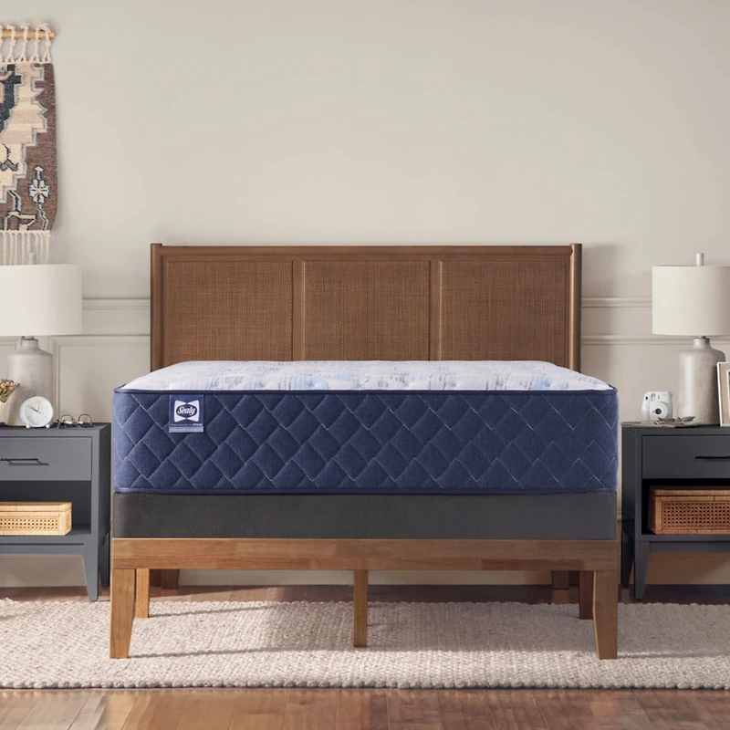 Sealy Wellmont 14.5" Medium Tight Top - Mattress + Box Spring