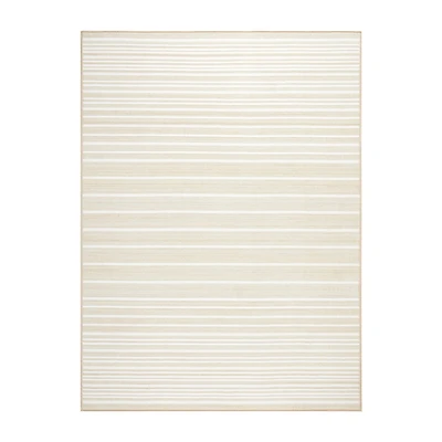 Town And Country Layne Stripe Washable Indoor Rectangular Area Rug