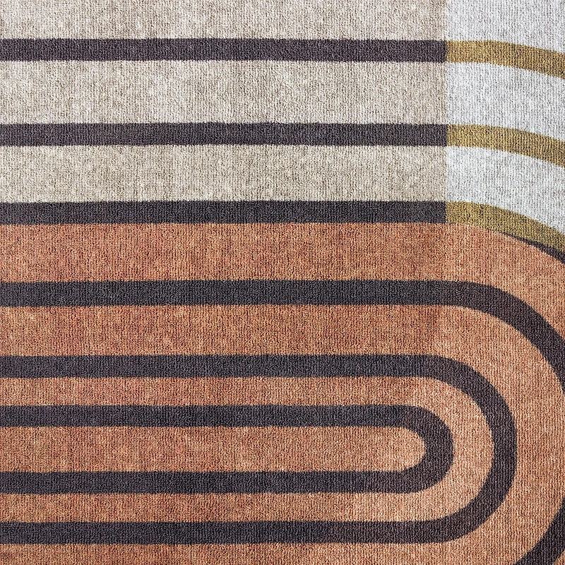 Town And Country Avani Stripe Washable Indoor Rectangular Area Rug