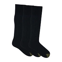 Gold Toe Ultra Tec Mens Breathable Multi-Pack 3 Pair Over the Calf Socks