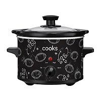 Cooks 1.5-Quart Football Print Slow Cooker