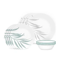 Corelle Solar Print 12-pc. Glass Dinnerware Set