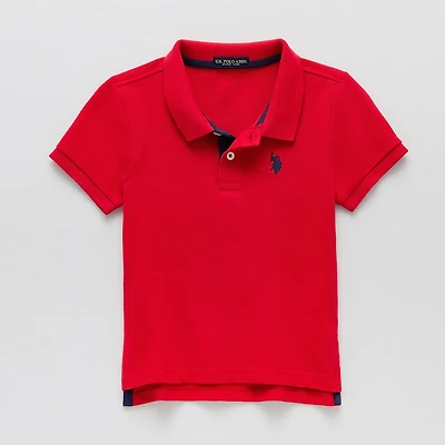 U.S. Polo Assn. Toddler Boys Short Sleeve Classic Fit Shirt