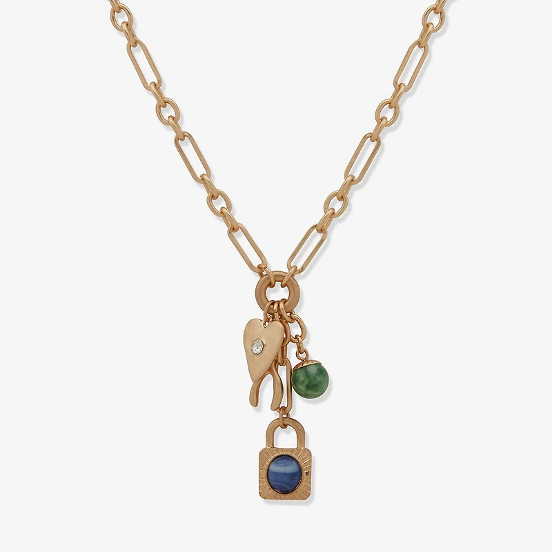 a.n.a Gold Tone Womens 30 Inch Strand Necklace