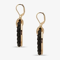 Worthington Gold Tone Womens Drop Earrings