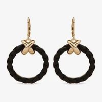 Worthington Gold Tone Womens Drop Earrings