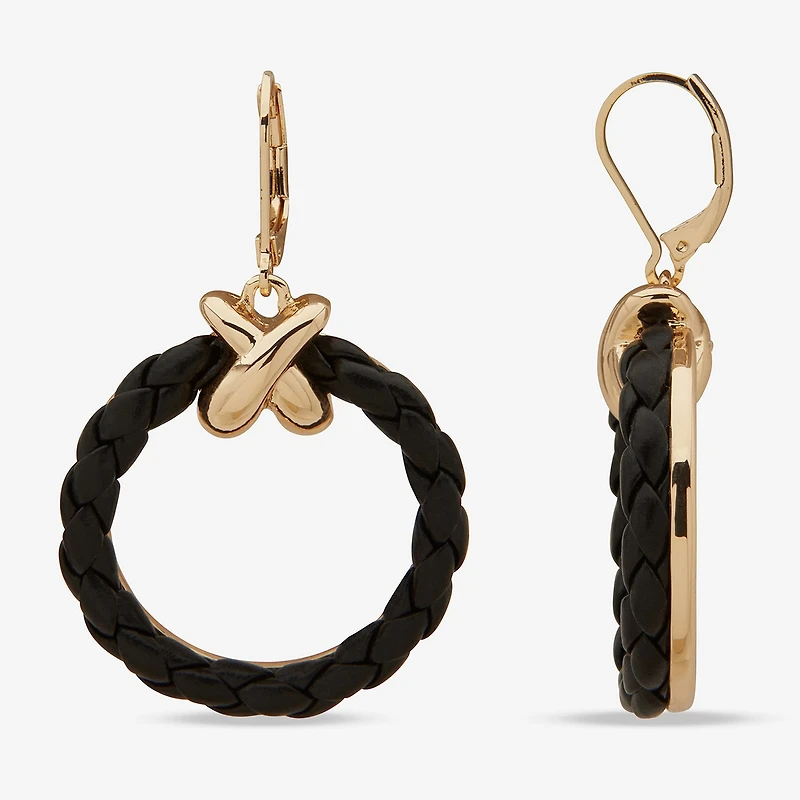 Worthington Gold Tone Womens Drop Earrings