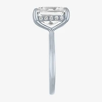 Bridal Addiction (E-F / Vs1-Vs2) Womens 4 1/7 Ct. T.W. Lab Grown White Diamond 14K Gold Rectangular Solitaire Engagement Ring
