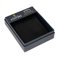 Stafford Mens Extra Capacity Personalized Rfid Blocking Bifold Wallet