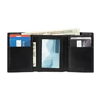 Stafford Mens Personalized Rfid Blocking Trifold Wallet
