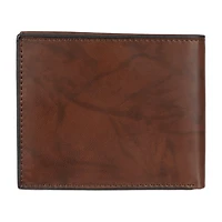 Stafford Mens Extra Capacity Personalized Rfid Blocking Bifold Wallet