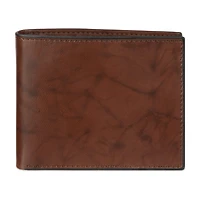 Stafford Mens Extra Capacity Personalized Rfid Blocking Bifold Wallet