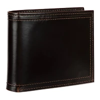 Stafford Distressed Mens Personalized Rfid Blocking Bifold Wallet