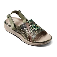 joybees® Womens Graphic Trekking Slide Sandals