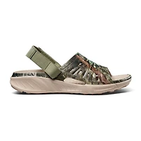 joybees® Womens Graphic Trekking Slide Sandals