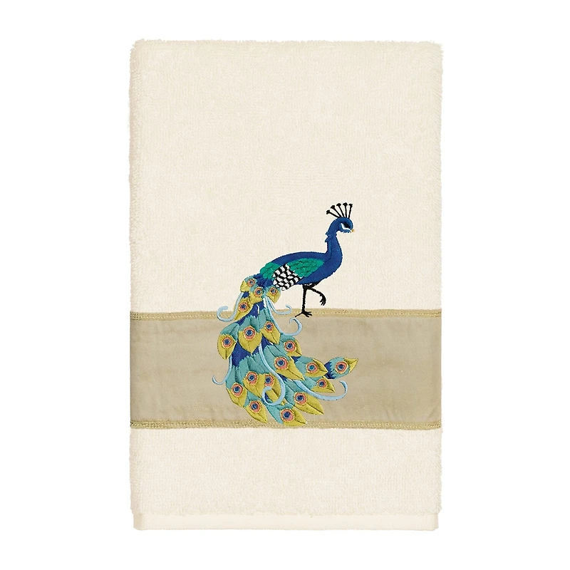 Linum Home Textiles Penelope 2-pc. Embellished Hand Towel