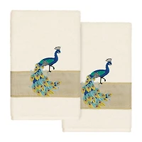 Linum Home Textiles Penelope 2-pc. Embellished Hand Towel