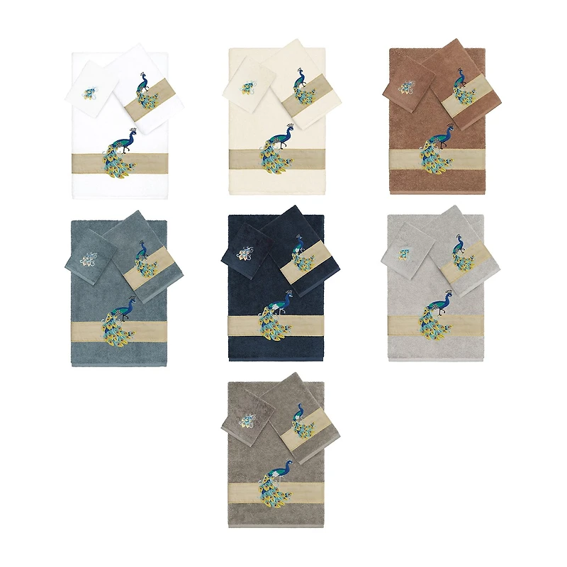 Linum Home Textiles Penelope -pc. Bath Towel Set