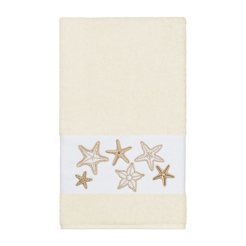 Linum Home Textiles Lydia Embellished Bath Towel