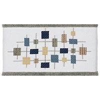 Linum Home Textiles Khloe Embellished Geometric Bath Towel
