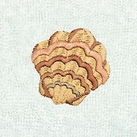 Linum Home Textiles Aaron 2-pc. Embellished Fingertip Towel