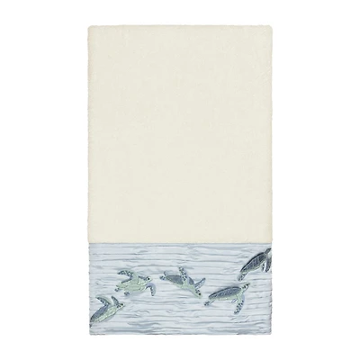 Linum Home Textiles Mia Embellished Animal Bath Towel