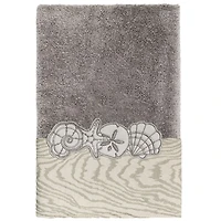Linum Home Textiles Shell Row 2-pc. Embellished Hand Towel