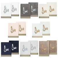 Linum Home Textiles Aaron 2-pc. Embellished Hand Towel