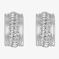 Monet Jewelry Rope Twist 23mm Stud Earrings