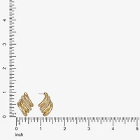 Monet Jewelry Pave Glass 23mm Diamond Stud Earrings