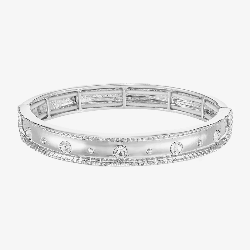 Liz Claiborne Stretch Womens Glass Bangle Bracelet