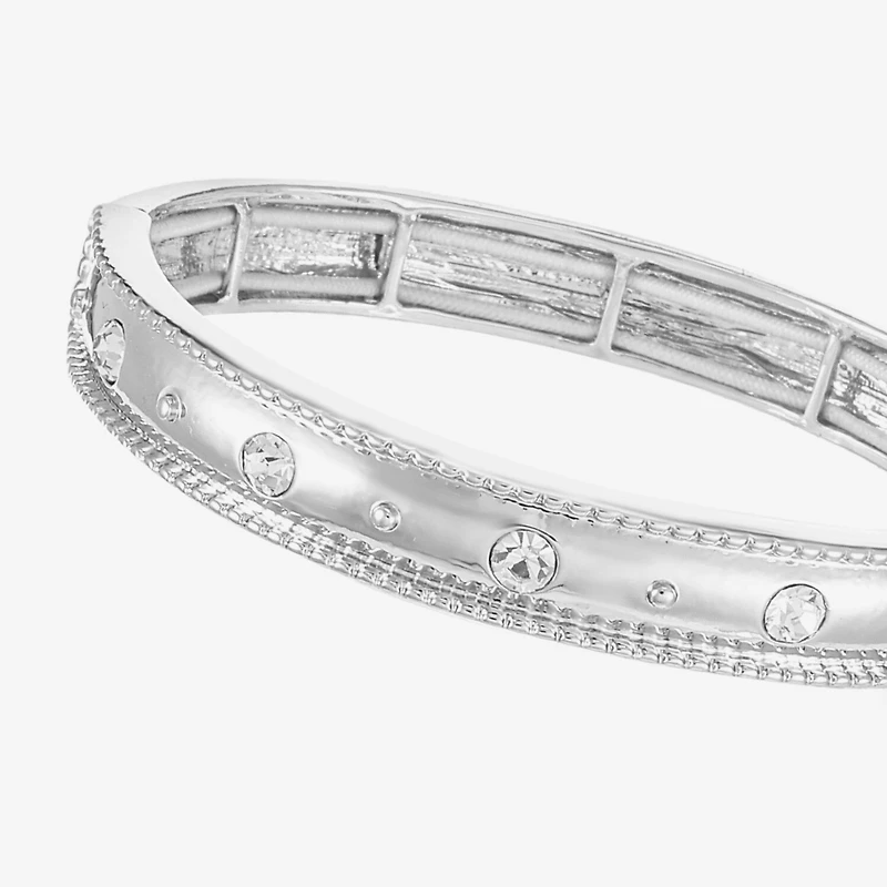 Liz Claiborne Stretch Womens Glass Bangle Bracelet