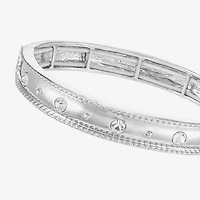 Liz Claiborne Stretch Womens Glass Bangle Bracelet