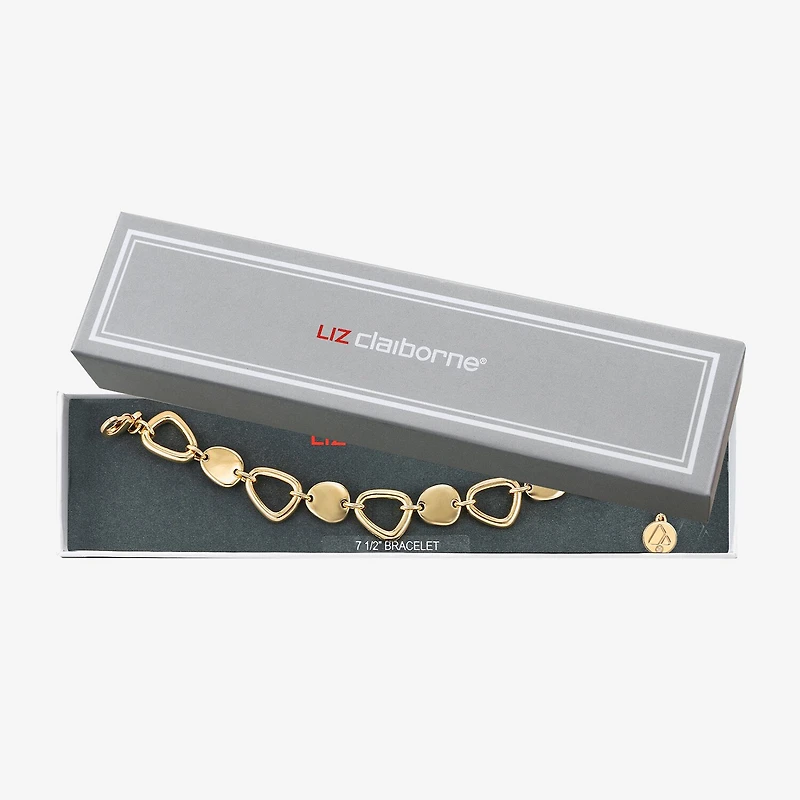 Liz Claiborne Pebble Link Womens Strand Bracelet
