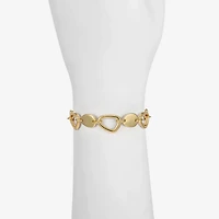 Liz Claiborne Pebble Link Womens Strand Bracelet