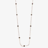 Liz Claiborne Two Tone Beaded Womens 36 Inch Strand Necklace