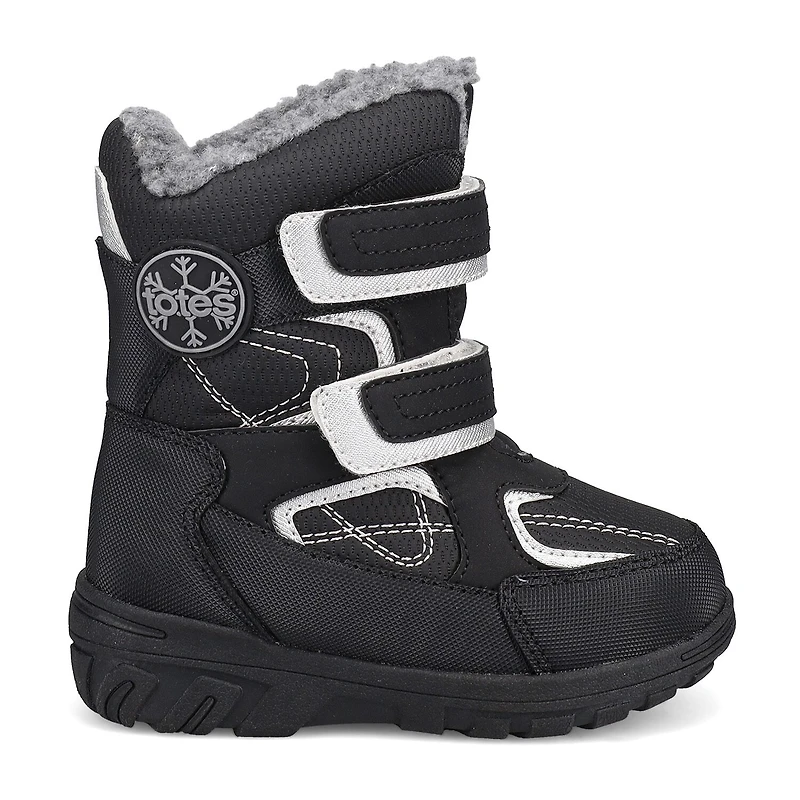 Totes Toddler Boys Tayton Waterproof Insulated Flat Heel Winter Boots