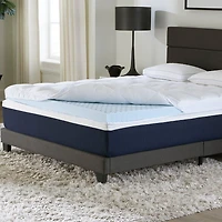 Comfort Tech 3" Foam and Fiber Mattress Topper