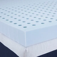 Comfort Tech 3" Foam and Fiber Mattress Topper