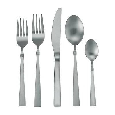 MegaChef Cravat 20-pc. 18/10 Stainless Steel Flatware Set