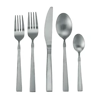 MegaChef Cravat 20-pc. 18/10 Stainless Steel Flatware Set