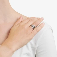 Womens Sterling Silver Band